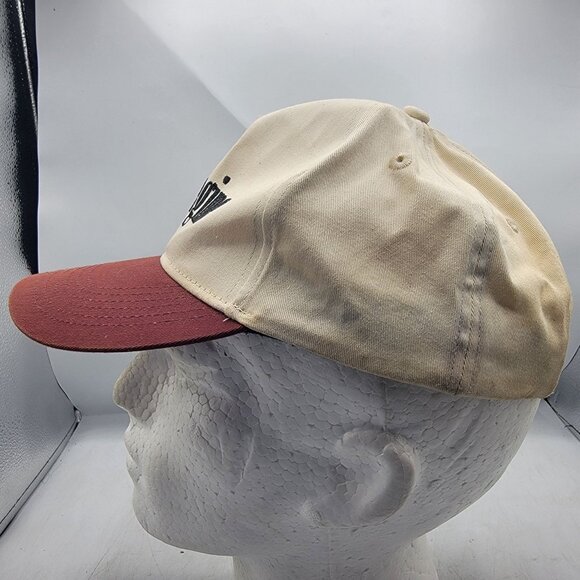 Civil Regime Rebel Youth Baseball Hat Cap Beige Red Adjustable Casual Outdoors - Picture 4 of 9